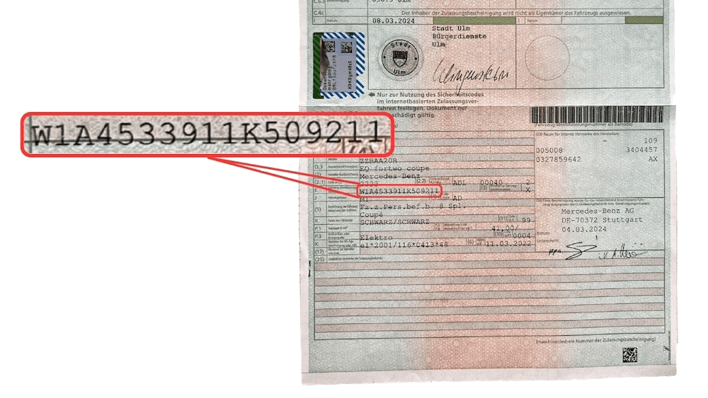 Neuzulassung Form - Bundeszulassung 24