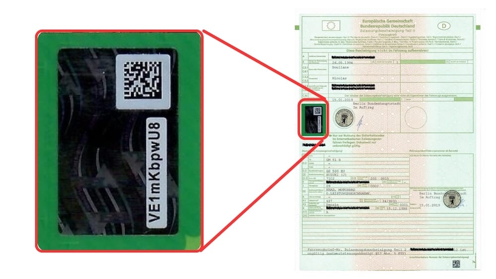 Neuzulassung Form - Bundeszulassung 24