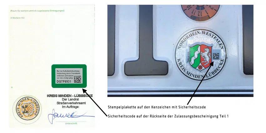 Ummeldung Form - Bundeszulassung 24