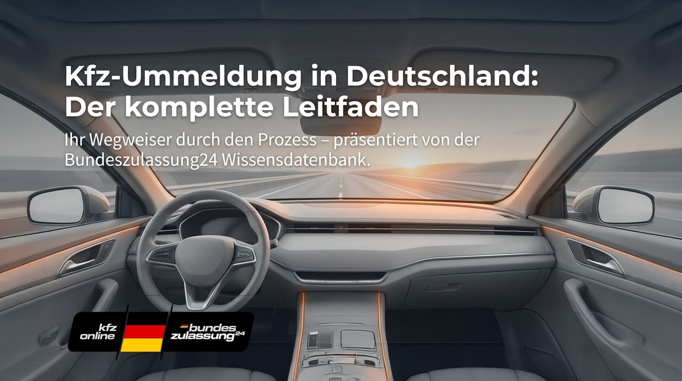 Auto ummelden: 5 entscheidende Fakten, die Ihnen Zeit, Geld und Nerven sparen - Bundeszulassung24