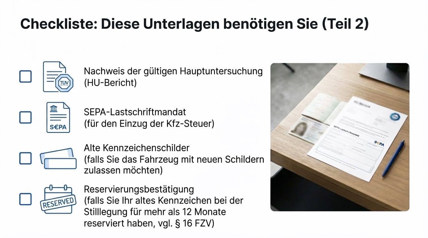 Wiederzulassung: Wie Sie Ihr stillgelegtes Fahrzeug einfach und schnell wieder auf die Straße bringen - Bundeszulassung24